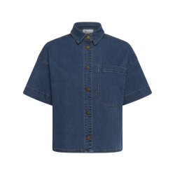 Linn 115 denim shirt My Essential Wardrobe, medium clear blue