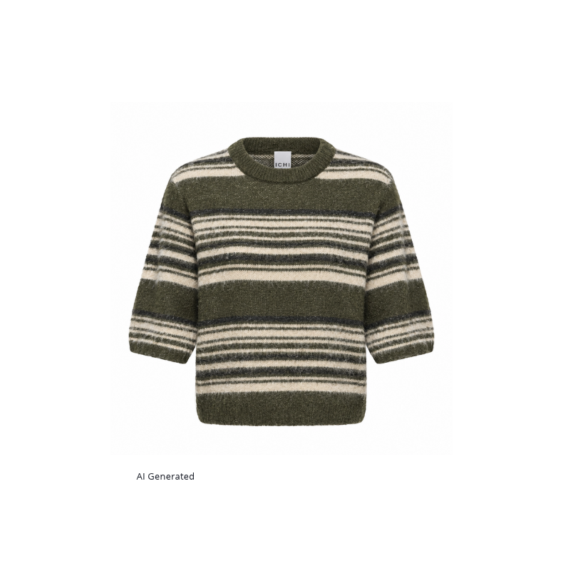 Ihhallo ss pullover ICHI, forest night