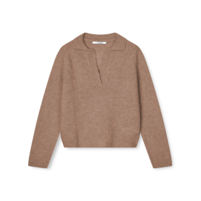 Clover knit SibinLinnebjerg, light sand