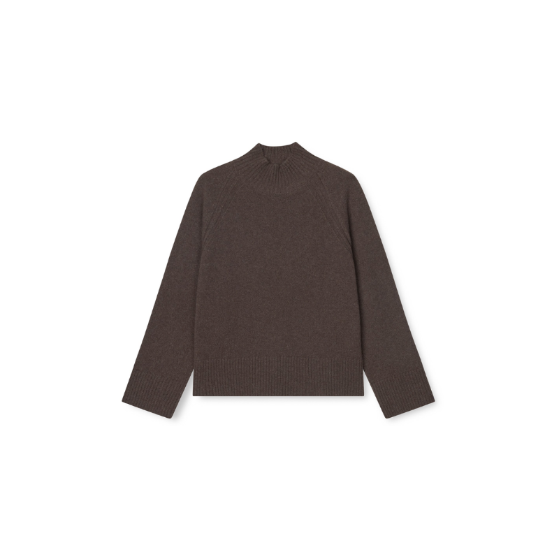 Gemma knit SibinLinnebjerg, brown