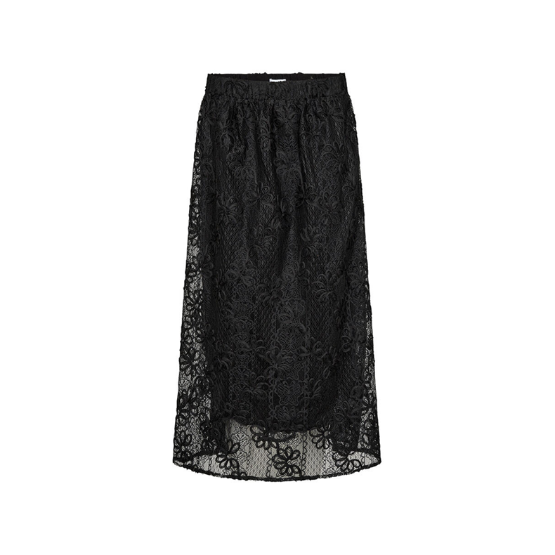 Olera 2 skirt levete room, black