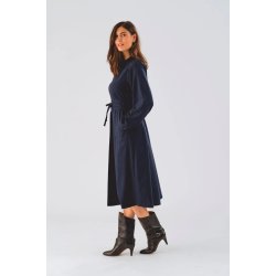 Paris ll midi dress ls Lollys Laundry, dark navy
