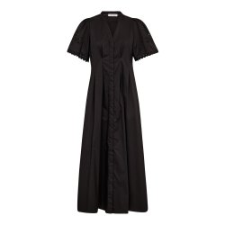 Poppy emb pleat dress Co'Couture, black