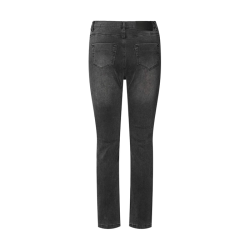 Felicia denim stretch skinny cropped pants Rabens Saloner, washed black denim