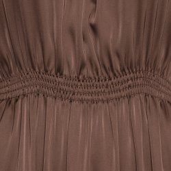 Rachel dress Karmamia, semi rich brown