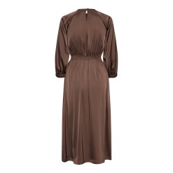 Rachel dress Karmamia, semi rich brown