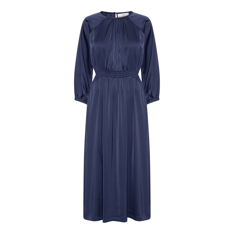 Rachel dress Karmamia, semi rich navy