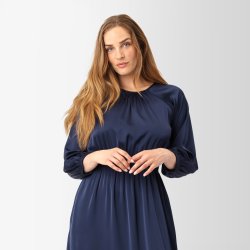 Rachel dress Karmamia, semi rich navy