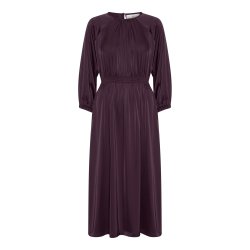Rachel dress Karmamia, semi rich plum