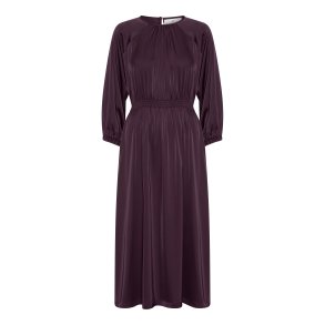 Rachel dress Karmamia, semi rich plum