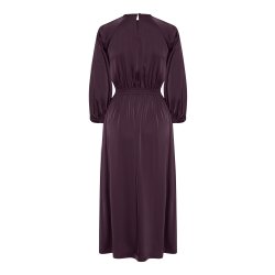 Rachel dress Karmamia, semi rich plum