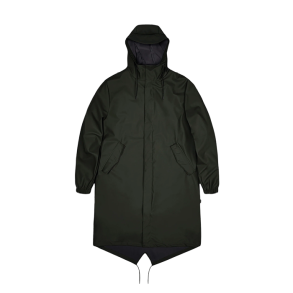 Fishtail parka jacket w3 Rains, green
