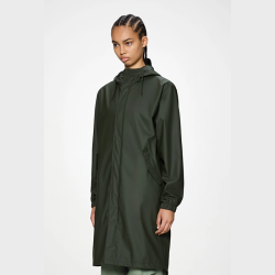 Fishtail parka jacket w3 Rains, green