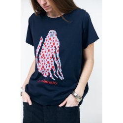 Roma ll cat t-shirt Lollys Laundry, dark blue