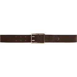 Suede belt Depeche, dark brown