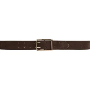 Suede belt Depeche, dark brown