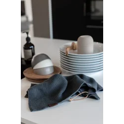 Strikket allround h�ndkl�de By LOHN, dark grey