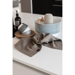 Strikket allround h�ndkl�de By LOHN, ginger snap