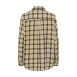 Sahim shirt My Essential Wardrobe, capers w. brown