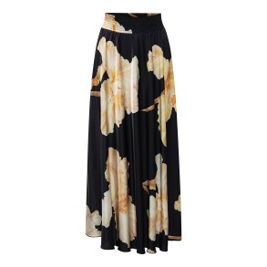 Savannah skirt Karmamia, gold maxi flower