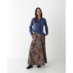 Audrey blouse Karmamia, semi rich crown blue