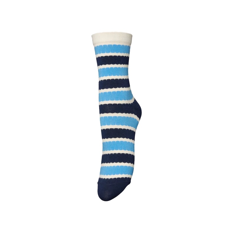 Scallopia cotta sock Beck S�ndergaard, azure blue