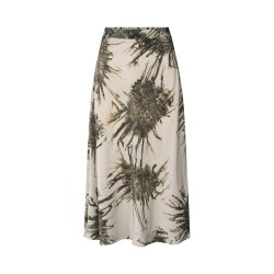 Elmi sea urchin crop bias skirt, grey combo