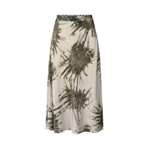 Elmi sea urchin crop bias skirt, grey combo