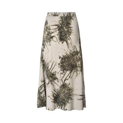 Elmi sea urchin crop bias skirt, grey combo