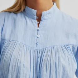 Ottilia blouse Second Female, halogen blue