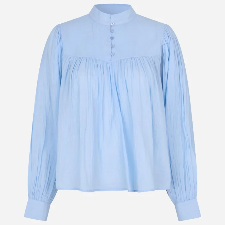 Ottilia blouse Second Female, halogen blue