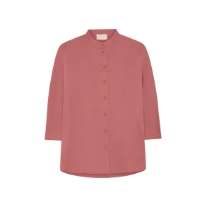 Seoul short shirt Frau, ash rose