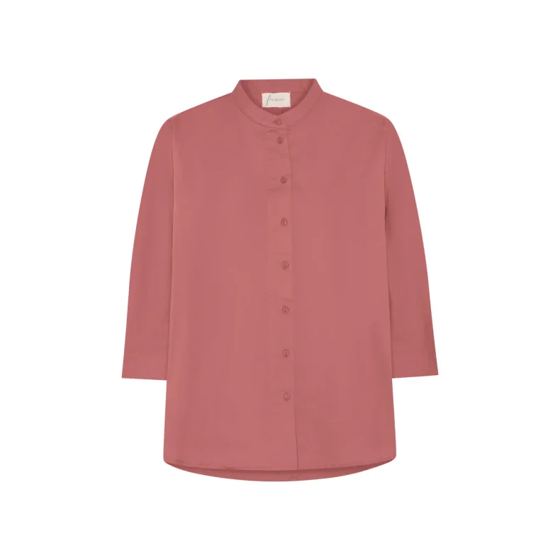 Seoul short shirt Frau, ash rose