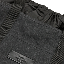 Boutique washed adonis shopper Mads N�rgaard, washed black