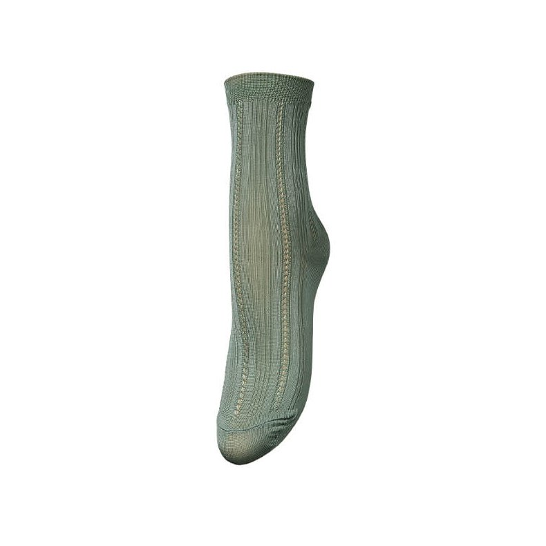 Solid drake sock Beck Sndergaard, mistletoe green
