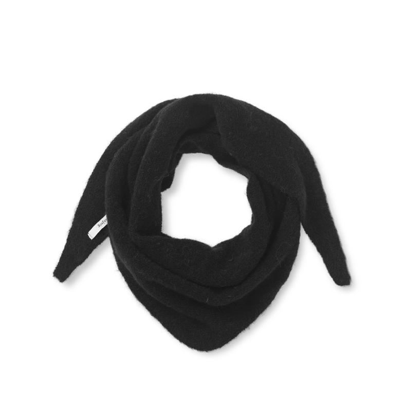 Liv scarf Sibin Linnebjerg, black