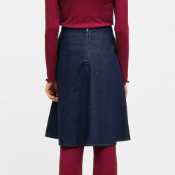 Air denim stelly skirt Mads N�rgaard, mid blue denim