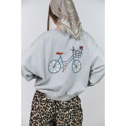 Sydney ll dog sweatshirt ld Lollys Laundry, light grey melange