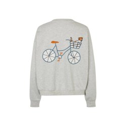 Sydney ll dog sweatshirt ld Lollys Laundry, light grey melange