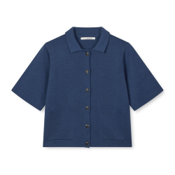 Tala shirt Sibin Linnebjerg, midnight blue