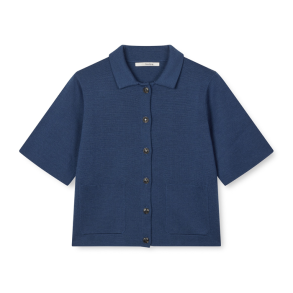 Tala shirt Sibin Linnebjerg, midnight blue