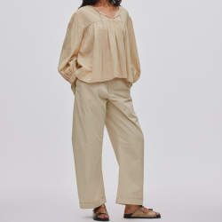 Thalia light fusion pants Rabens Saloner, sand