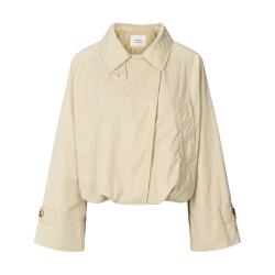 Tilla light fusion jacket Rabens Saloner, sand