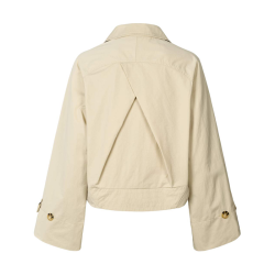 Tilla light fusion jacket Rabens Saloner, sand
