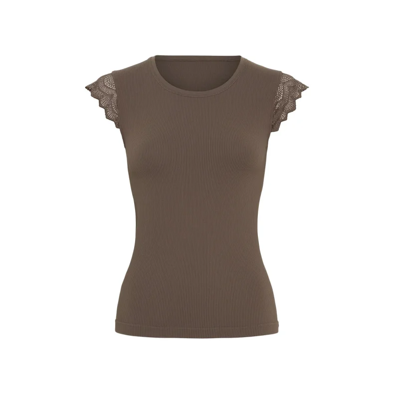 Tim &amp; Simonsen Lillibeth rib top, noce