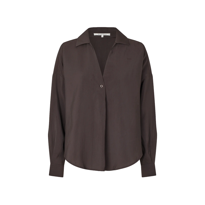 Timeline blouse Second Female, chocolate torte