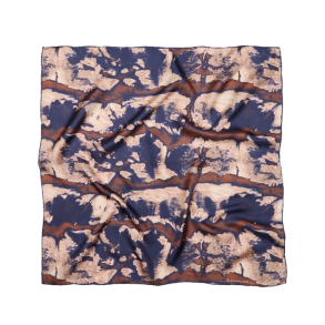 Tinea tiedye sia scarf Beck S�ndergaard, navy blue