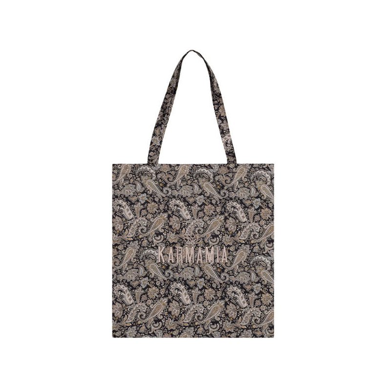 Tote bag no. 1 Karmamia, earth paisley