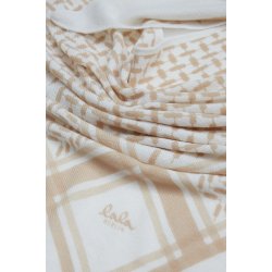 Triangle trinity M cashmere scarf Lala Berlin, arpa