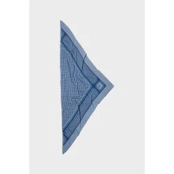 Triangle swoosh M cashmere scarf Lala Berlin, niagara